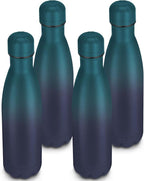 17oz Cola-Bottle Shaped Stainless Steel Leak-proof Water Bottle, Double Wall by Unknown