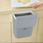 3.2 Gallon/12 L Wall Mounted Garbage Can, Hanging Cabinet Trash Can - Image 4