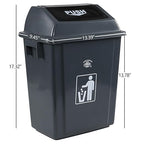 4 Packs 6 Gallon Small Garbage Bin - Image 2