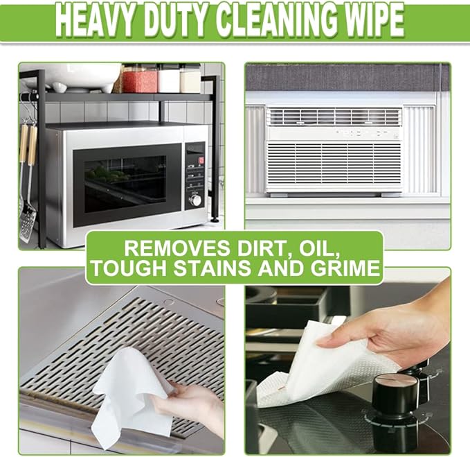 Air Jungles All Purpose Car and Home Cleaning Wipes 70 Count, Extra Large 8" x - Image 6