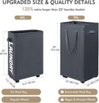 DOKEHOM 90L X-Large Laundry Basket - Image 3