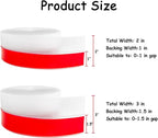 Silicone Weather Stripping, 2 inch x 20 Ft Door Draft Stopper Window Seal Strip - Image 2