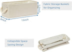 Temary Small Fabric Storage Baskets - Image 7