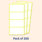 200 Pack, Labels Stickers for Storage Bins - Image 3