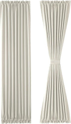 DWCN French Door Curtains – Rod Pocket Thermal Curtain - Image 7