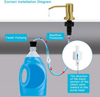 Soap Dispenser for Kitchen Sink, Kichen Sink Soap Dispenser, Under Sink Soap - Image 3