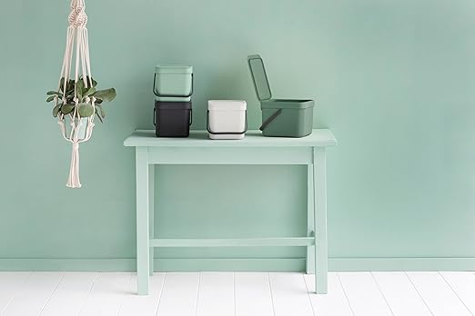 Brabantia Sort & Go Food Trash Can Small Countertop Kitchen Compost Caddy - Image 9