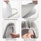 Ironing Board Cover with Two 5MM Thick Feltpads, Fits Standard Ironing Boards - Image 7