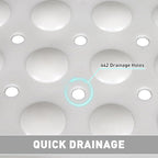Shower Mat Non Slip: 47.2 x 31.5 Inch Extra Large TPE Shower Mats - Image 5