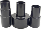 Plastic Hose Connector Reducer Attachments Fits Vacuum Cleaner， 1-3/8" to 1-1/4" - Image 2