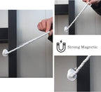 Magnetic Curtain Tiebacks 6 Pack White Curtain Rope Tieback Curtain Holders - Image 5