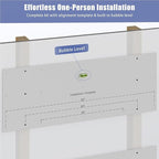 2-Pack 2x4ft Garage Shelving Wall Mounted, 400LB Capacity - Image 8