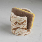Natural Pink Marble Sponge Holder by Nawgnail