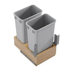 Dowell B18/B21 Wood Base Wastebasket Pullout - Image 8