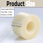 Transparent Window Seal Weather Sealing Tape 2 Inch x 35 Yards Weather - Image 2