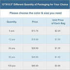 13"X15.5" 24Pcs Mesh Laundry Drawstring Bag Nylon Drawstring Gym Bag - Image 6