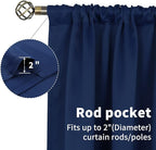 BGment Rod Pocket Blackout Curtains - Image 4