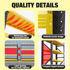 Storage Shelves Heavy Duty, Metal Garage Shelving Units, 4 Tier Storage Rack - Image 4
