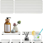 6PCS Fast Drying Diatomite Stone Sink Tray, Stone Drying Tray by Unknown