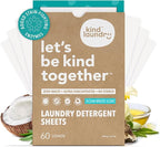 Kind Laundry Detergent Sheets Stain-Fighting Enzymes by KINDLAUNDRY