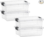 Superio Clear Storage Boxes by Superio