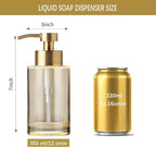 Enra Thick Glass Soap Dispenser - Image 4