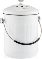 RED FACTOR Premium Compost Bin for Kitchen Countertop by REDFACTOR