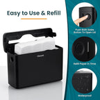 Paper Towel Dispenser Countertop, Compact Trifold Multifold Z Fold Hand Towel - Image 3