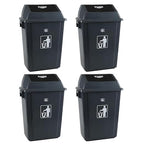 4-Pack Rectangular Waste Container - Image 7