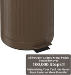 PAWZIDEA Dog Poop Trash Can Outside Odor Control, 3.1Gallon Pet Waste Trash Can - Image 8