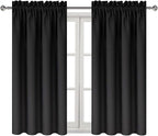 DWCN Blackout Curtains Room Darkening Thermal Insulated Bedroom Curtains Window - Image 8