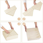 3 Pack Bra Underwear Drawer Organizer Dividers, 26 Cell Fabric Foldable Dresser - Image 6