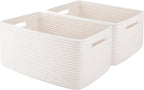 OIAHOMY Storage Basket for Shelves, Closet Cube Storage Bins Baskets for by MasterofSpaceOptimization