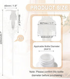 uxcell 16 Pcs Soap Dispenser Pump Heads Soap Dispensers Top Pumps Replacement - Image 2