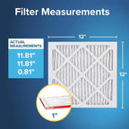 Filtrete 12x12x1 AC Furnace Air Filter, MERV 11, MPR 1000, Micro Allergen - Image 2