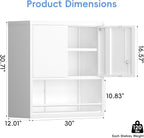 Metal Wall Storage Cabinet, Steel Storage Cabinets - Image 3