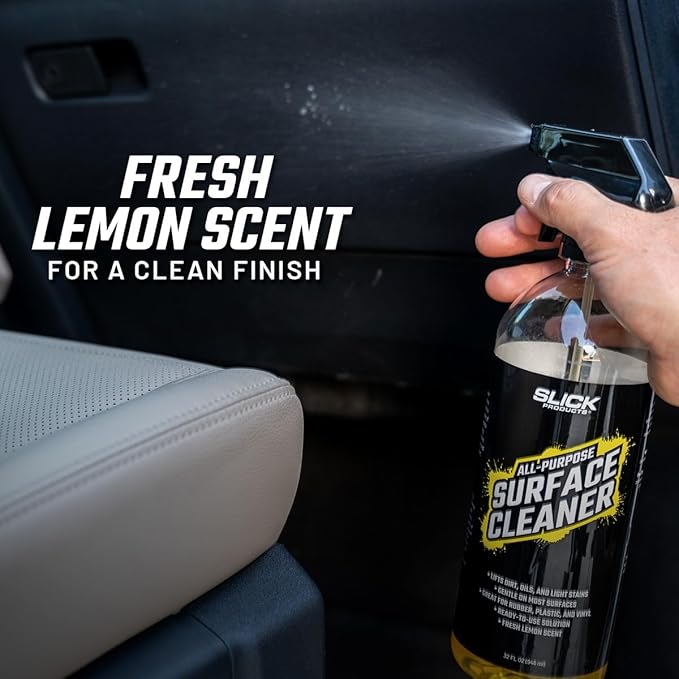 Slick Products All-Purpose Surface Cleaner – Vehicle Interior & Exterior Spray - Image 7