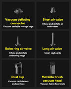 HOTO Handheld Vacuum Cleaner Cordless, Desk Vacuum Cleaner Compressed Electric - Image 9