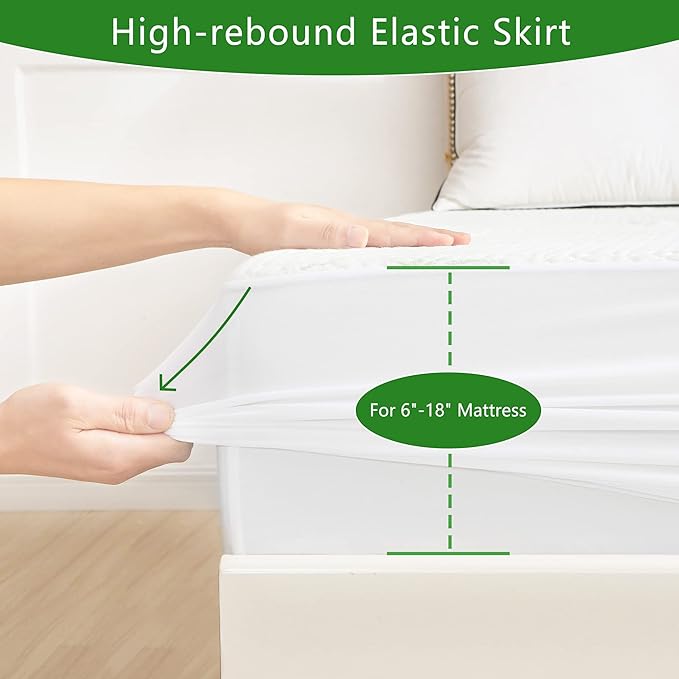 GOONIK Split King Mattress Protector - Image 6