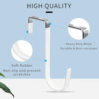 FYY Over The Door Hooks, 4 Pack Hangers Hooks - Image 3