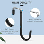 FYY Over the Door Hooks, 4 Pack Door Hangers Hooks - Image 3