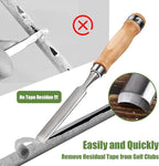 Golf Grip Removal Tool and Golf Grip Tape Removal Tool, V-Groove Grip Remover - Image 4
