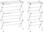 3 Tier Clothes Drying Rack, Foldable & Portable Clothing Drying Rack, - Image 2