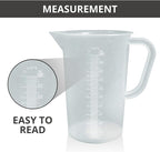 Plastic Graduated Measuring and Mixing Pitcher - 1000ml Plastic Graduated - Image 3
