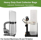 Dust Collector Bags 12pcs two-sided 7mil 19.5" diameter - Image 3
