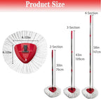 Spin Mop Replacement Head Mop Replace Head Compatible - Image 3
