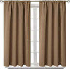 BGment Taupe Blackout Curtains 54 Inches Length by BGment