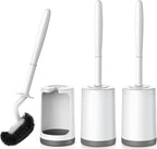 HAMITOR Toilet Bowl Brush Holder Set: Curved Design by HAMITOR