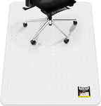 Kuyal Office Chair Mat for Carpet, 40x48 Clear Heavy Duty Computer Chair Mat by Kuyal