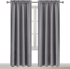 DWCN Blackout Curtains Room Darkening Thermal Insulated Bedroom Curtains Window - Image 9